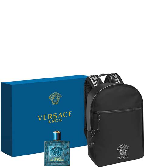 men's versace mini cologne gift set|versace cologne set with backpack.